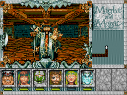 Might and Magic III on Turbografx CD